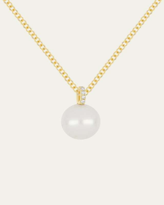 Pearl Ball Drop Necklace
